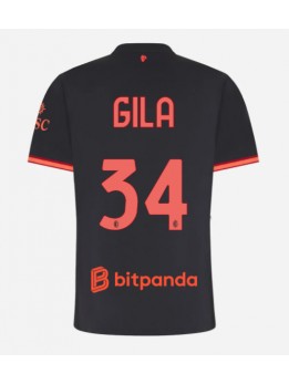 Ženski Nogometna dresi replika AC Milan Mario Gila #34 Tretji 2026-27 Kratek rokav Ženski Nogometna dresi replika AC Milan Mario Gila #34 Tretji 2026-27 Kratek rokav